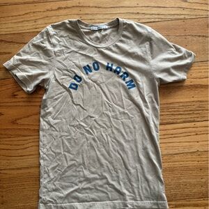 Do No Harm Beige Short Sleeve Tee